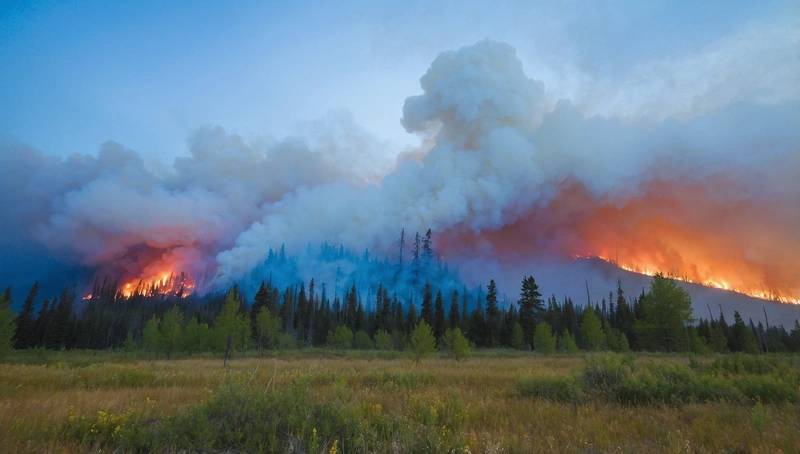 Wildfires in Canada: An unexpected benefit