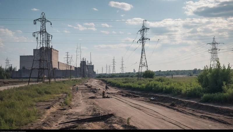 As local ceasefire zones are set, repairs begin on the Zaporizhzhia Power Plant lines