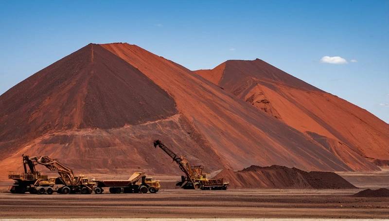 Iron ore prices fall as China's demand falls