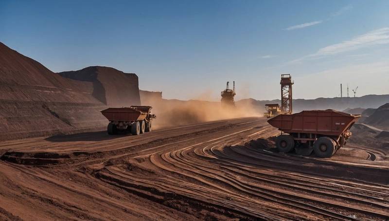 Steel data is upbeat, and iron ore has gained on China's stimulus hopes