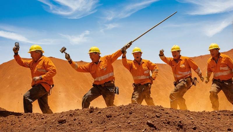 BHP and BHP miners gain as Australian shares soar; BHP surges after abandoning Anglo talks