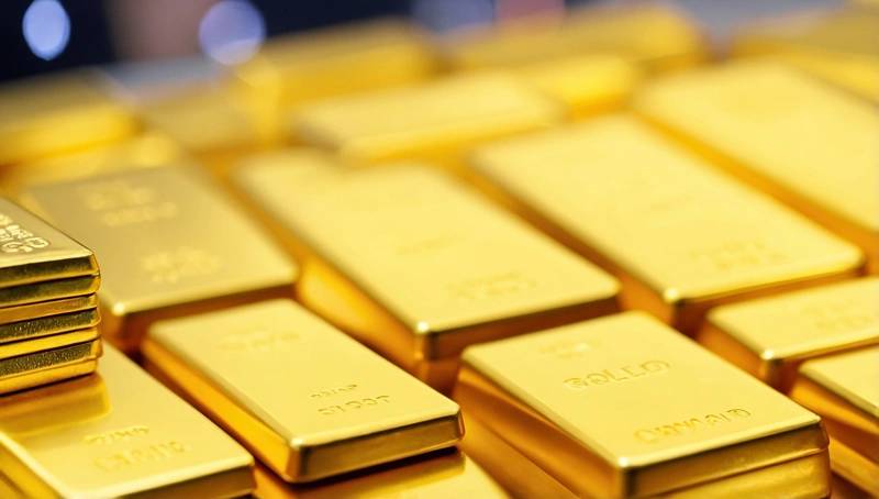Gold reaches two-week highs as US data weakens and rate cuts are expected