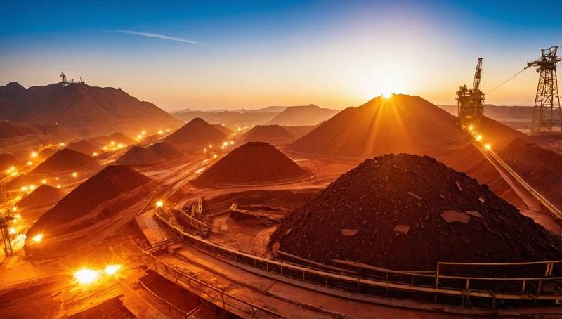 Iron ore gains as China's stimulus hopes dominate