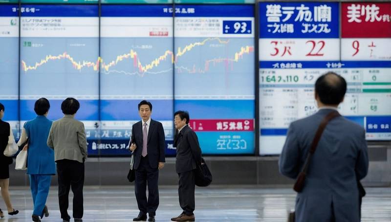Asian stocks fall; yen rises as Ueda's comments raise rate hike expectations