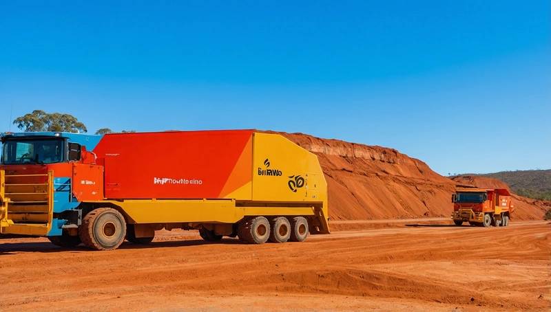 BHP and Rio Tinto begin testing electric haul trucks in Jimblebar