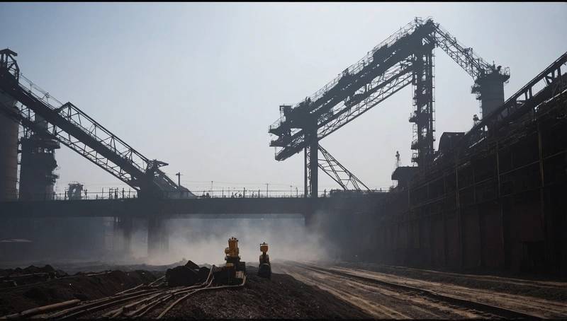 Russell: China's steel production will slump to a 7-year-low as iron ore exports reach record levels.
