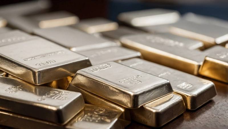 Silver reaches new records, gold edges ahead of Fed decision