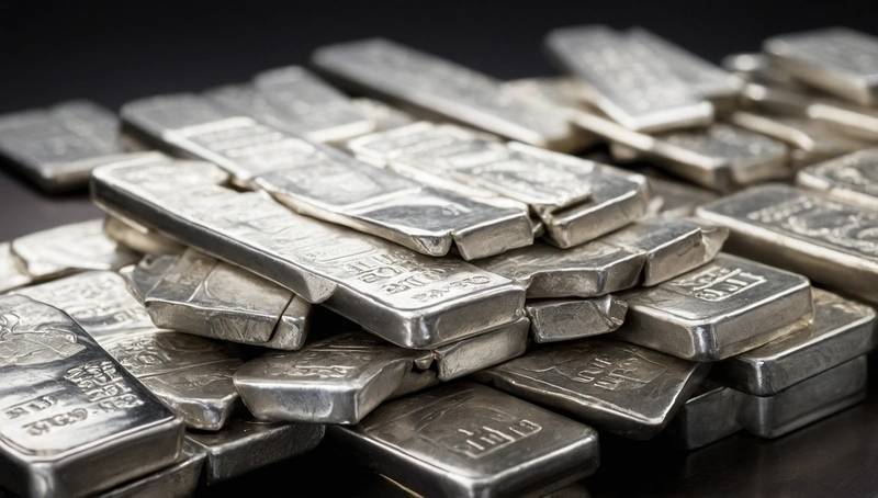 Silver reaches record high after Fed splits rates. Gold falls.