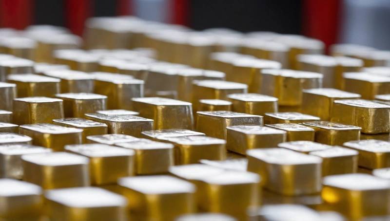 Silver reaches record highs, gold falls ahead of Fed decision