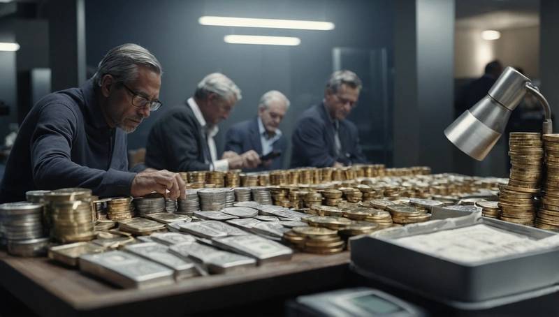 Silver trading, from shares and coins to bars and stocks