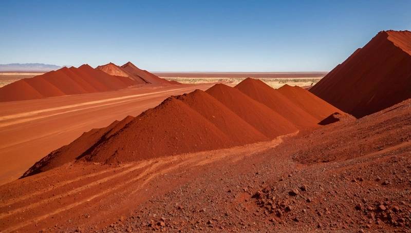 Iron ore prices fall after a four-day rally, as investors take profits