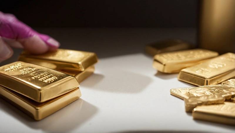 Gold falls on profit-taking and stronger dollar