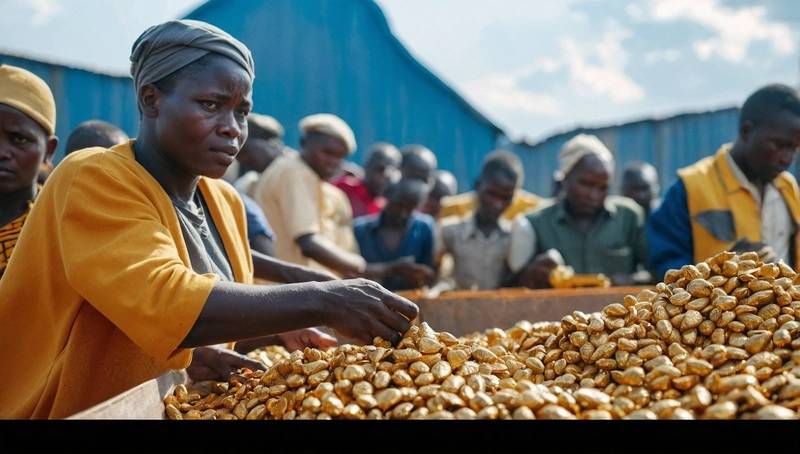 Uganda's gold imports grew 76% to $5.8 Billion last year