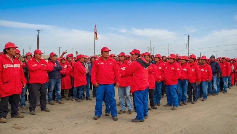 Workers of Peru's state-owned oil company go on strike for three days over the privatization plan