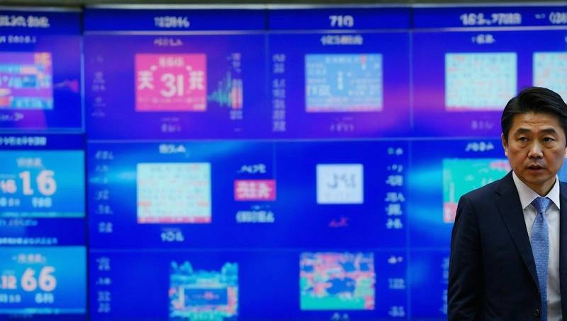 Asian shares fall, Treasuries and yen rise as geopolitical worries, AI are at play