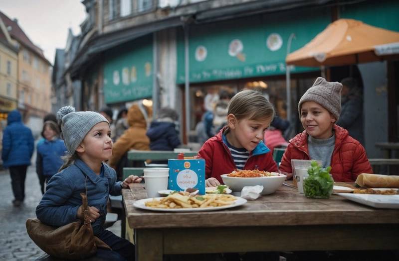 For hungry markets in Europe, it was the kids' menu.