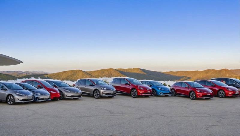 Global EV sales fell again in February