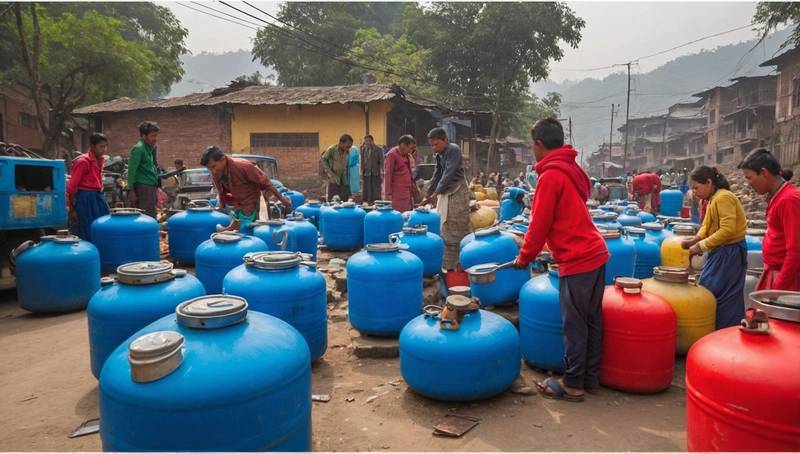 Nepal rations cooking gas in panic over shortage