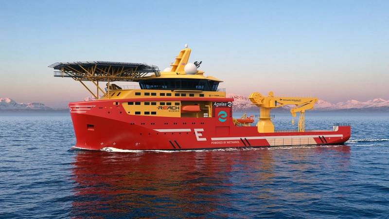 Techano Oceanlift to Deliver Crane for Dual-Fuel Hybrid CSV Newbuild